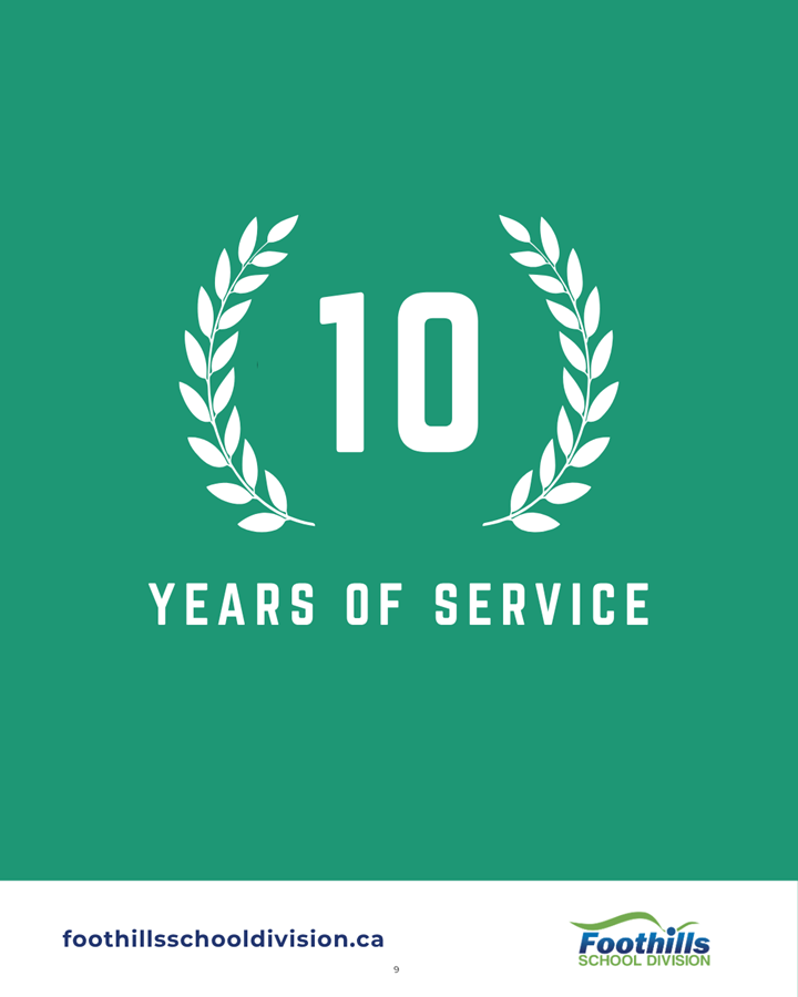 10 Years of Service
