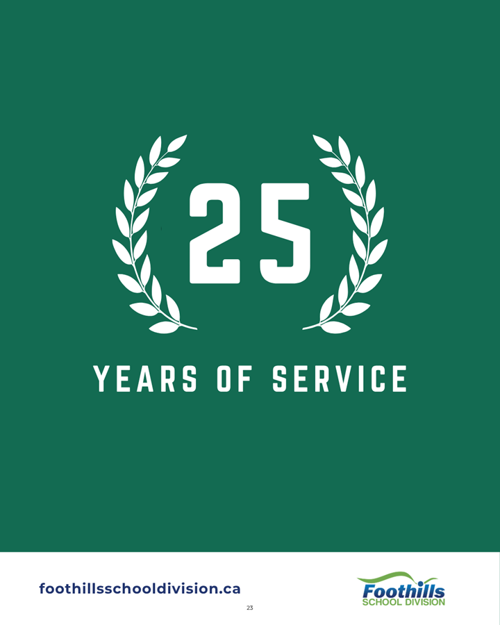 25 Years of Service