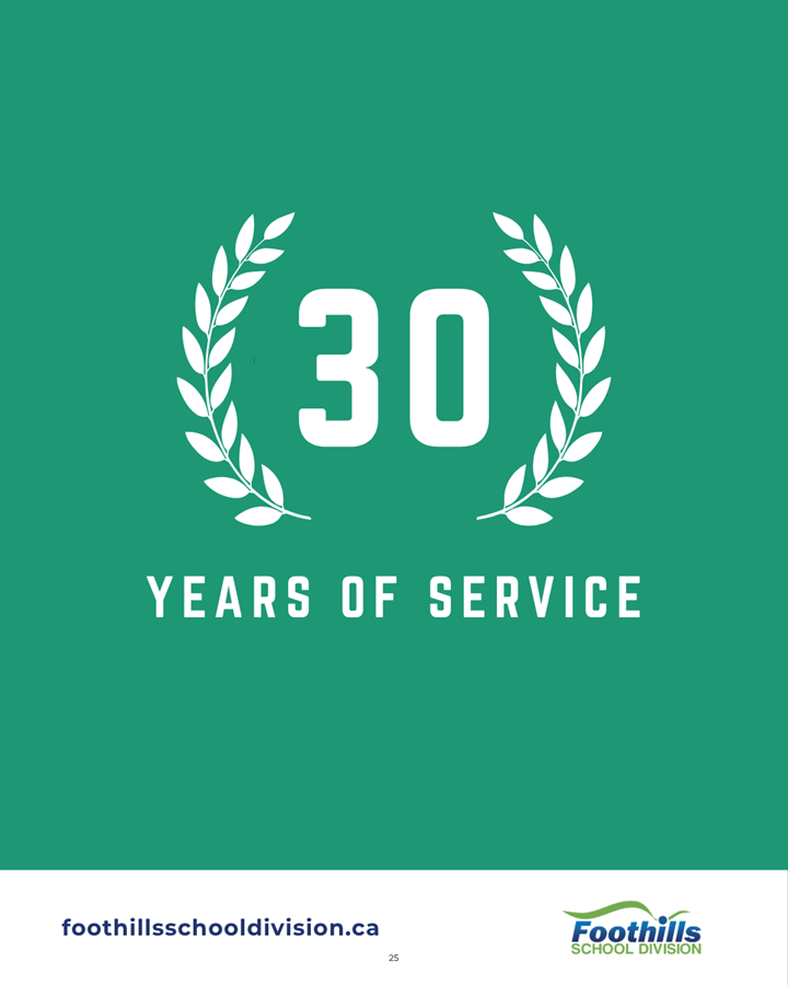 30 Years of Service