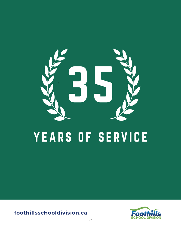 35 Years of Service