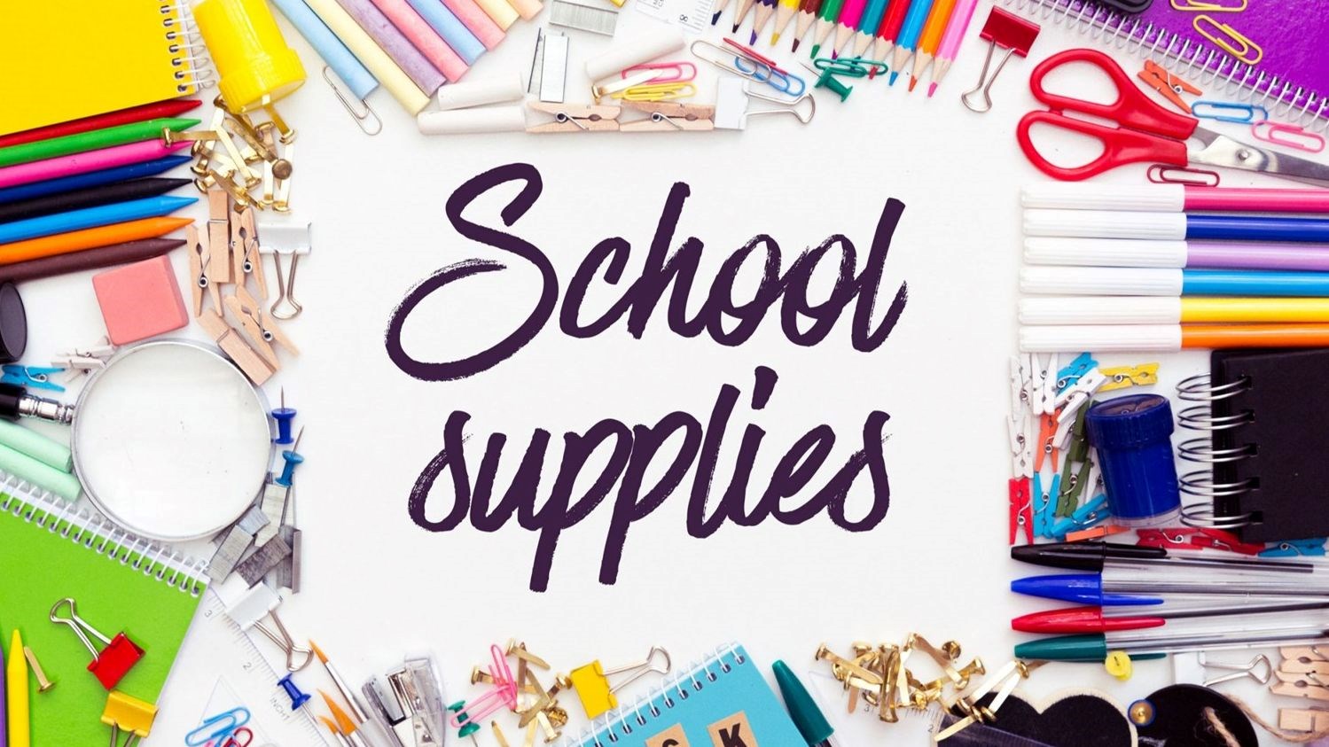 Student School Supply Lists