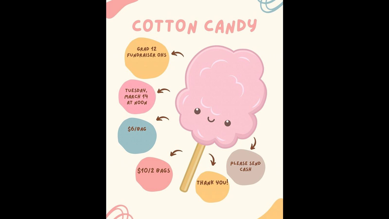 Cotton Candy Fundraiser