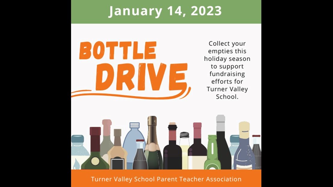 Bottle Drive - Fundraiser, January 14, 2023