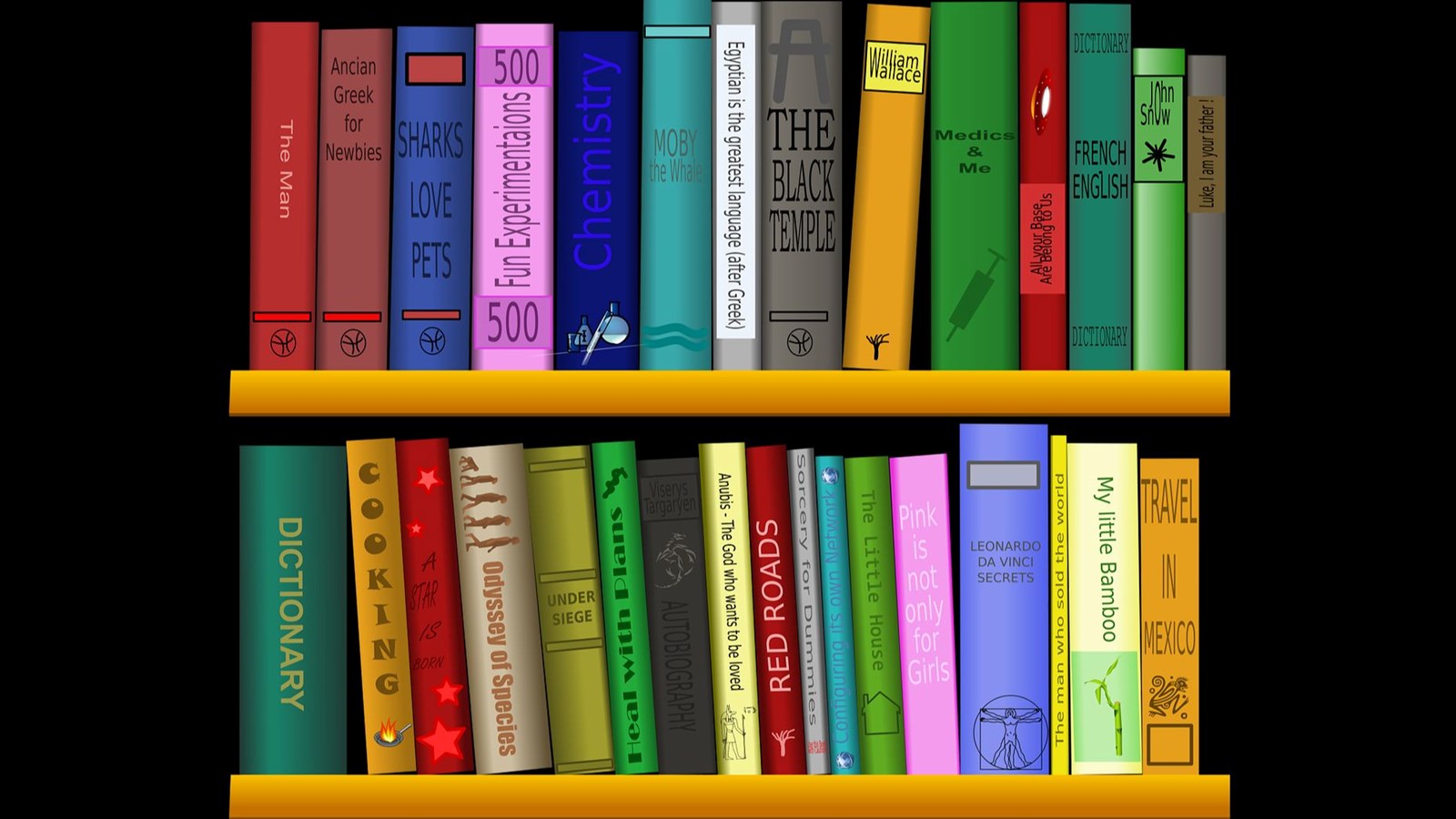 Shelf of Books