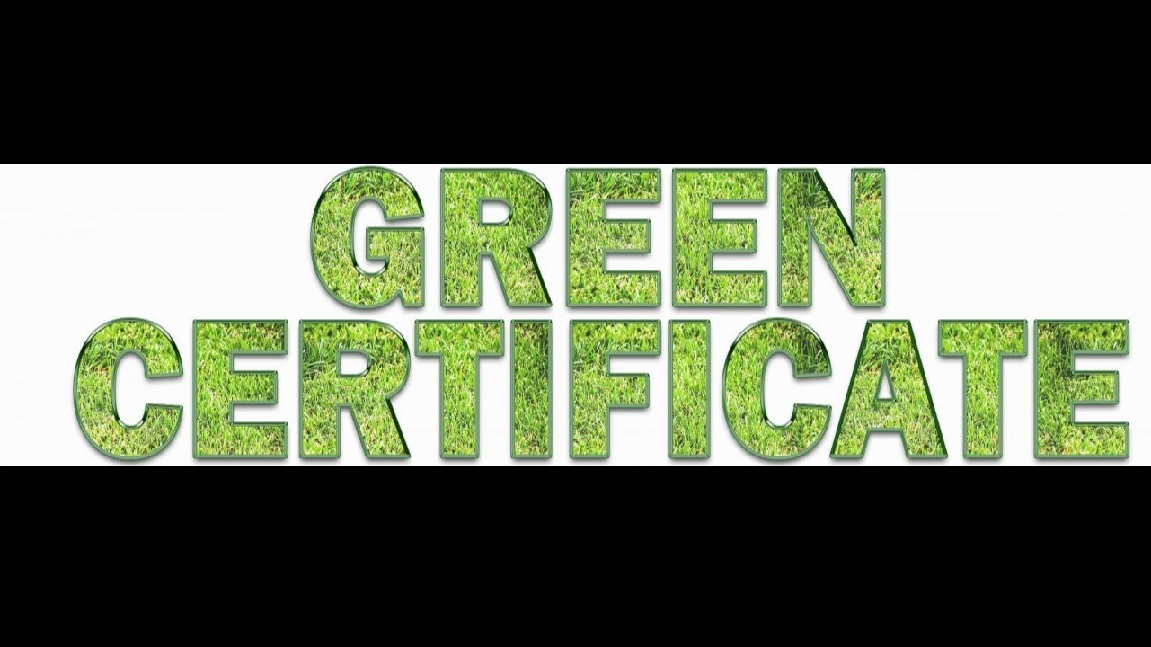 greenCertificate