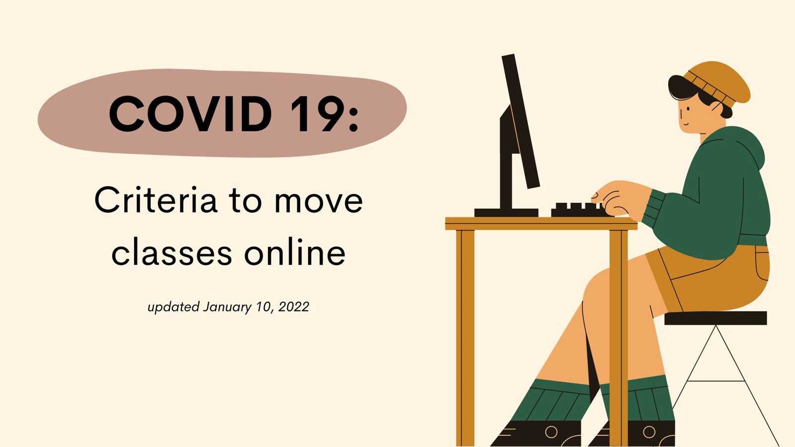 Criteria to move classes online