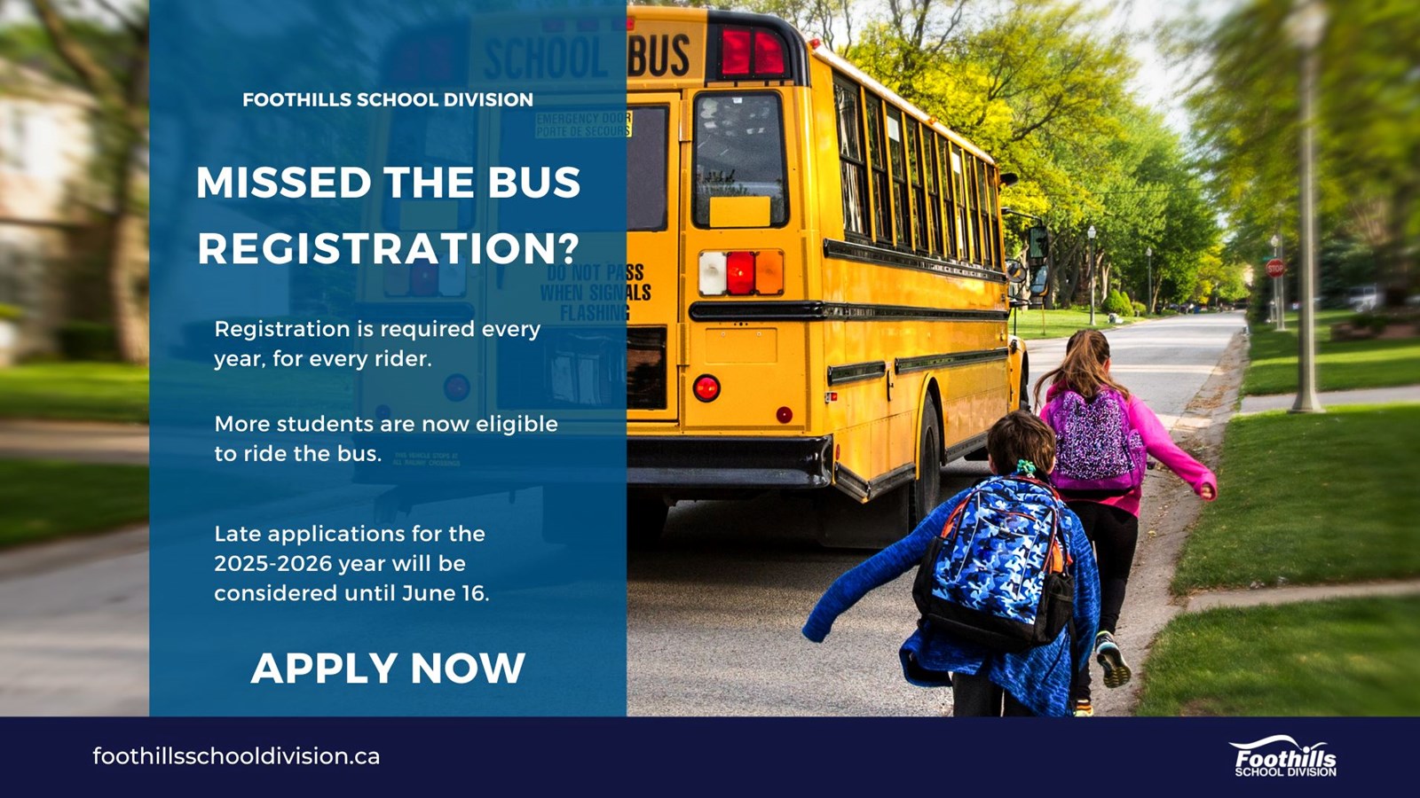 Apply for Transportation